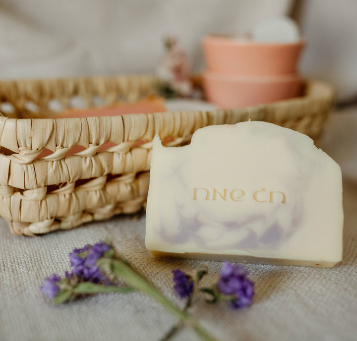 סבון מוצק טבעי לחג פסח - חג שמח | עברנו את פרעה