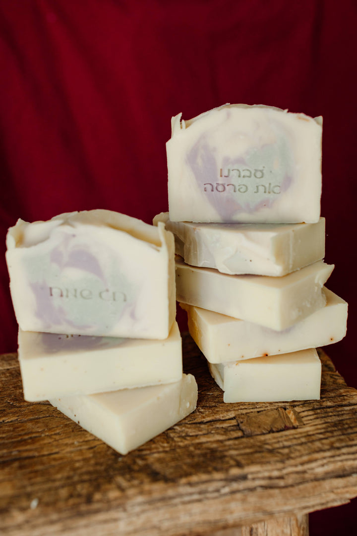 סבון מוצק טבעי לחג פסח - חג שמח | עברנו את פרעה