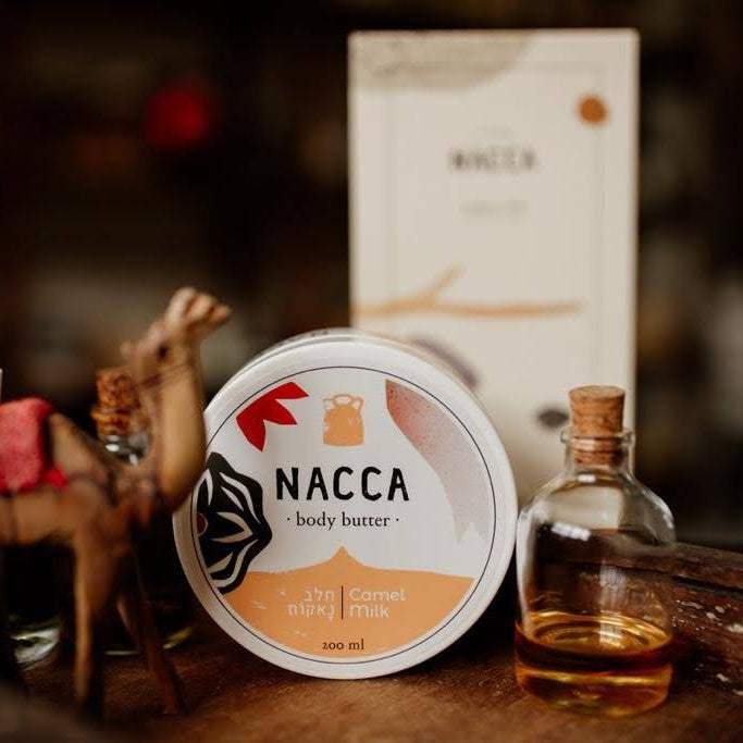 חמאת גוף חלב נאקות וחמאת שיאה