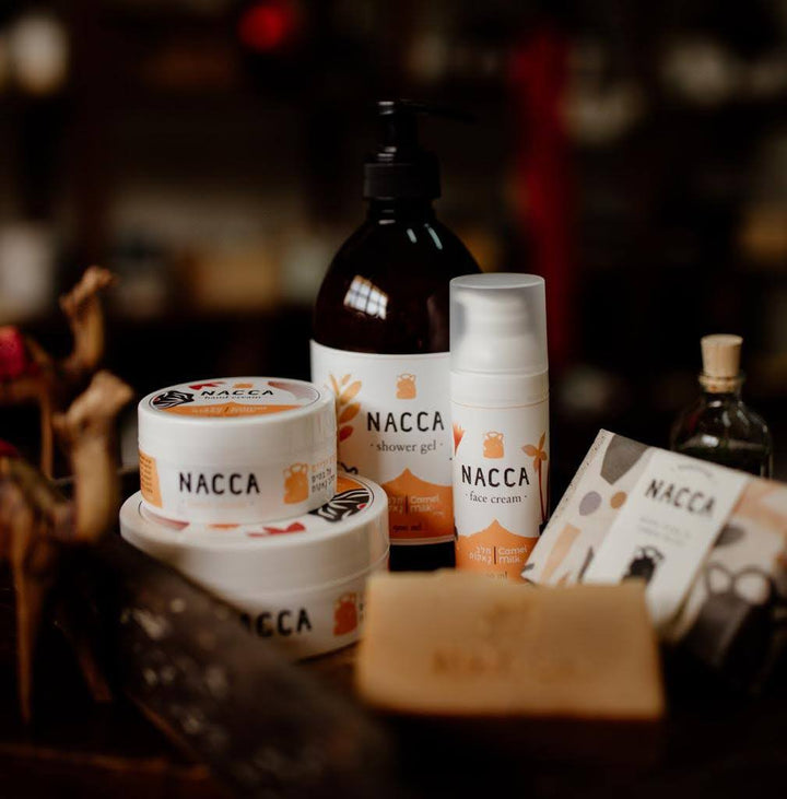 חמאת גוף חלב נאקות וחמאת שיאה