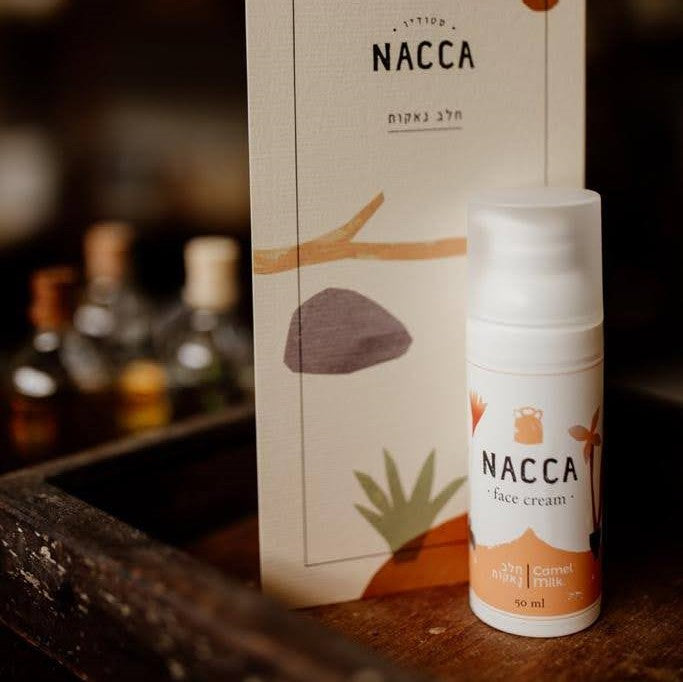 קרם פנים על בסיס חלב נאקות