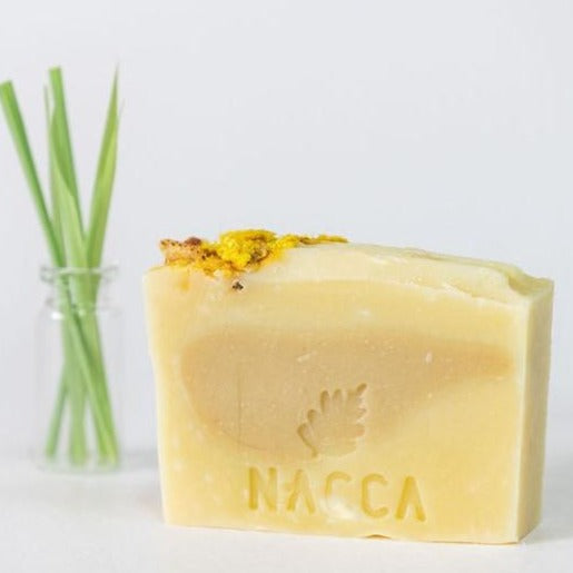 סבון מוצק טבעי למון גראס