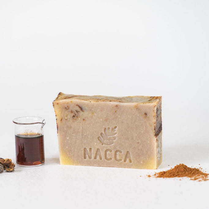 סבון מוצק טבעי שוקולד-קינמון