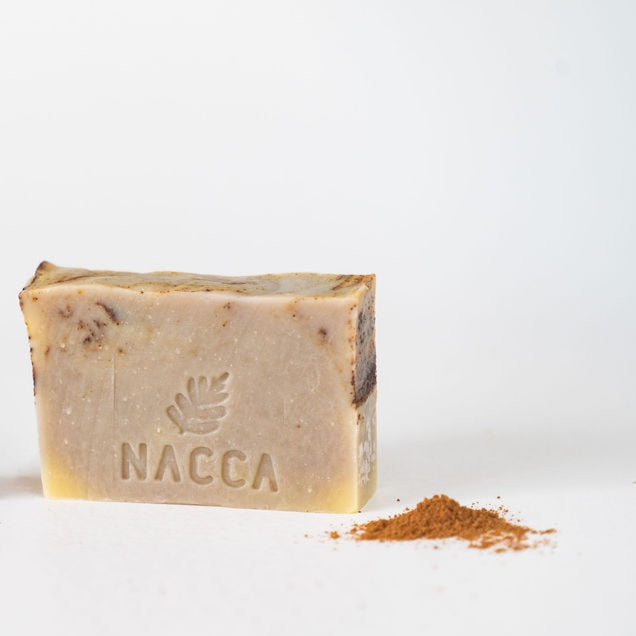 סבון מוצק טבעי שוקולד-קינמון