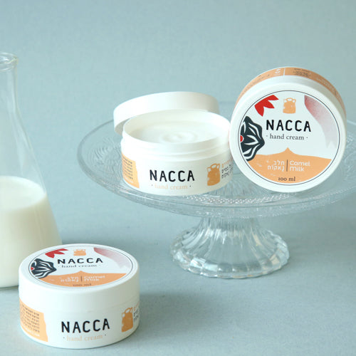 קרם ידיים על בסיס חלב נאקות