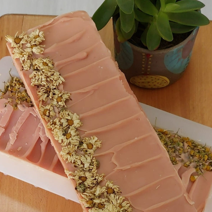 סבון מוצק טבעי סחלב-סיגליות⁩